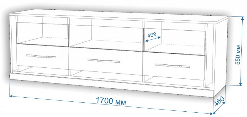 Тумба под ТВ Нобиле КА170
