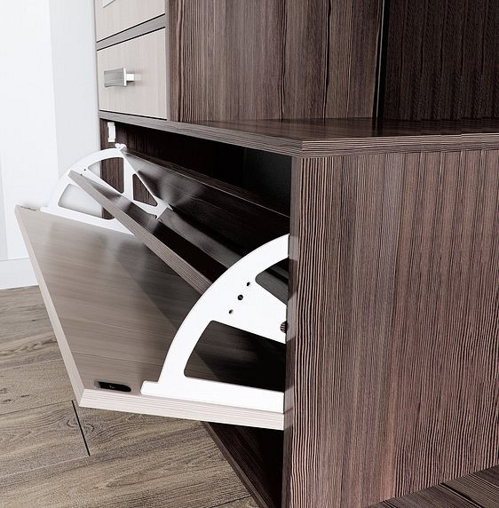 Стенка для прихожей Мокко 2-3424