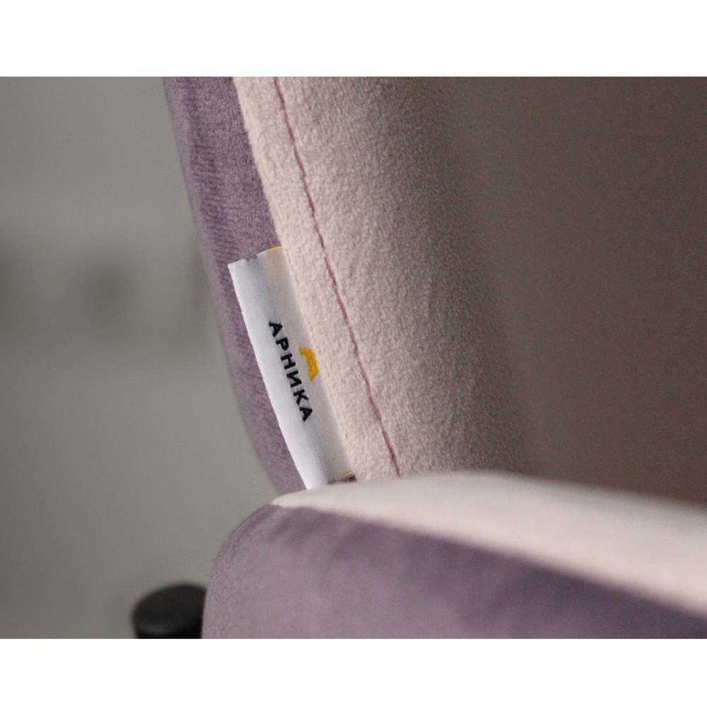 Комплект кресел Тедди, бледно-сиреневый