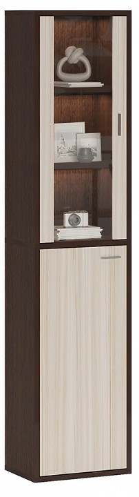 Шкаф-витрина Домино СУ(ш1в2)+1ФГ+1ФС