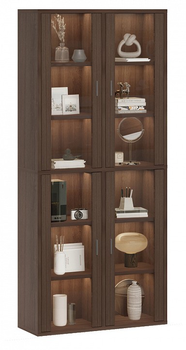 Шкаф-витрина Домино СУ(ш2в2)+4ФС Шкаф-витрина Домино СУ(ш2в2)+4ФС