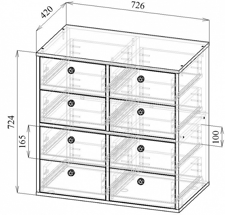 Комод Прайм-22-1