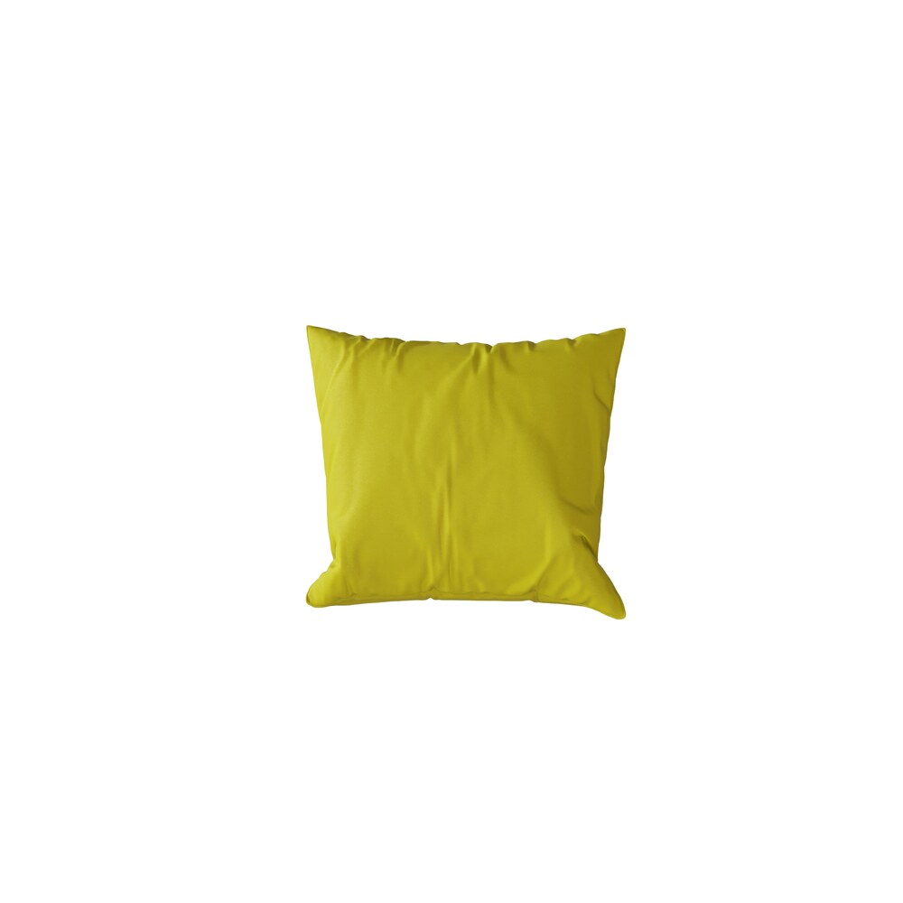 Декоративная подушка, Горчичный