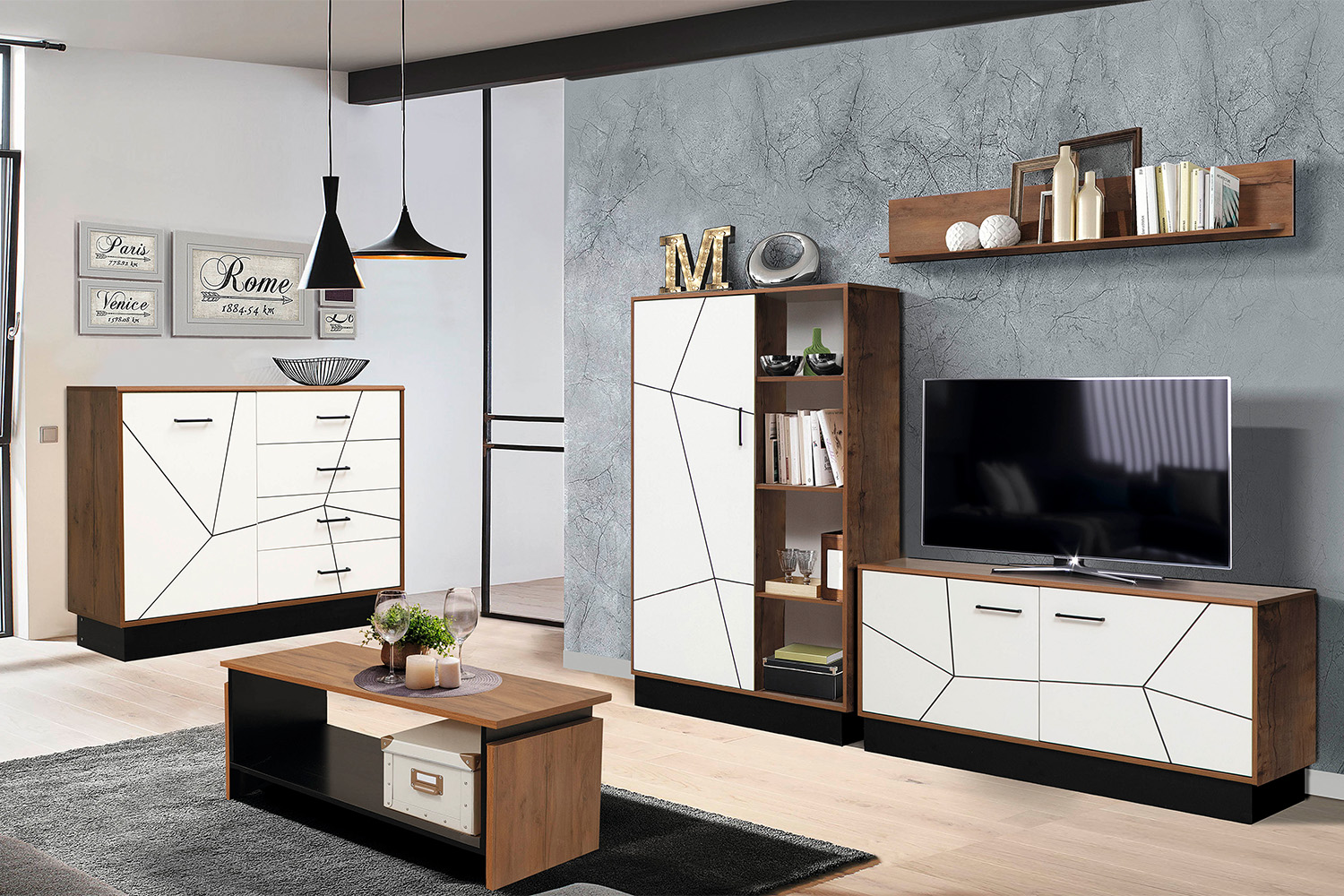 Комод Гамма 54.08, Таксония, Белый