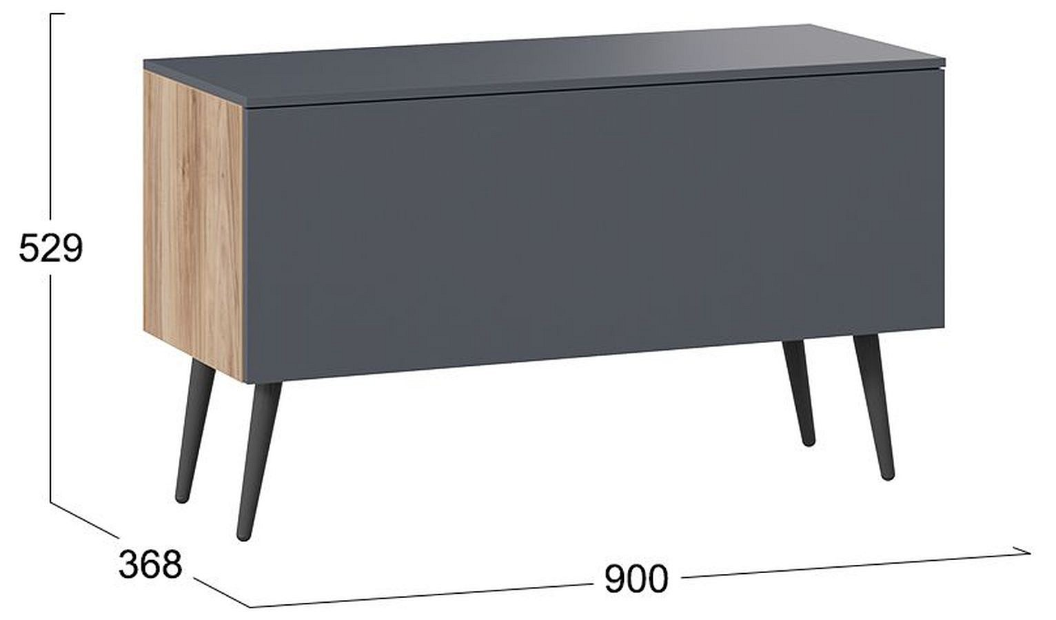 Тумба под ТВ Порто СМ-393.03.012