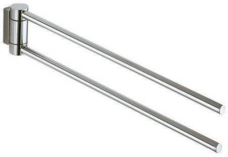 14918010000 PLAN Полотенцедержатель двойной, поворотный 439 мм, хром
