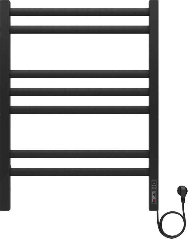 Поларис П7 500х700 электрический (quick touch) Полотенцесушитель Aquatek (черный муар)