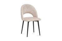 Стул Жаклин черный муар / бежевый