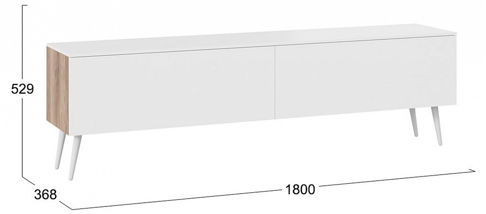 Тумба под ТВ Порто СМ-393.03.011