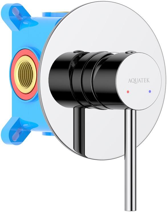 AQ1366CR ЕВРОПА смеситель для душа (внешняя и скрытая часть) AQ1366CR ЕВРОПА смеситель для душа (внешняя и скрытая часть)