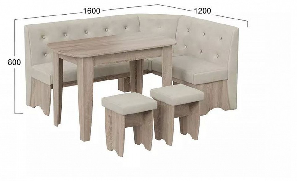 Уголок кухонный Барселона