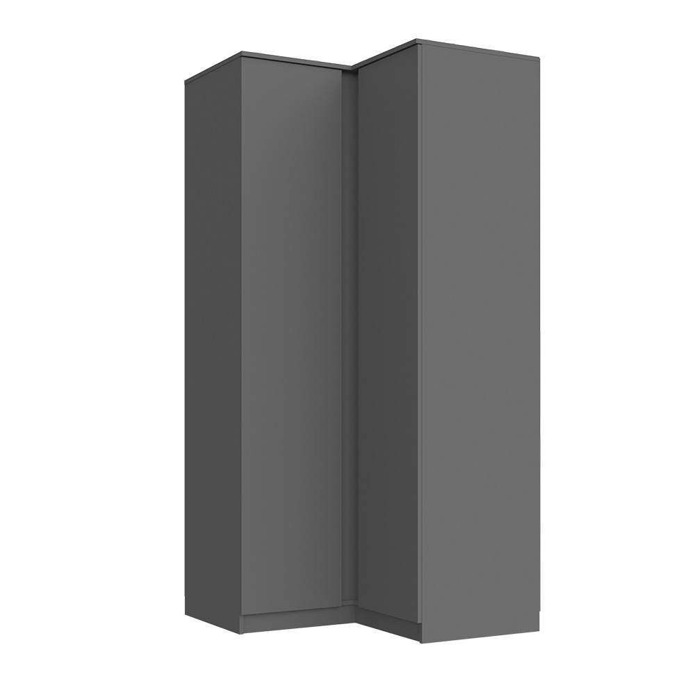 Шкаф угловой прямой Челси, Графит