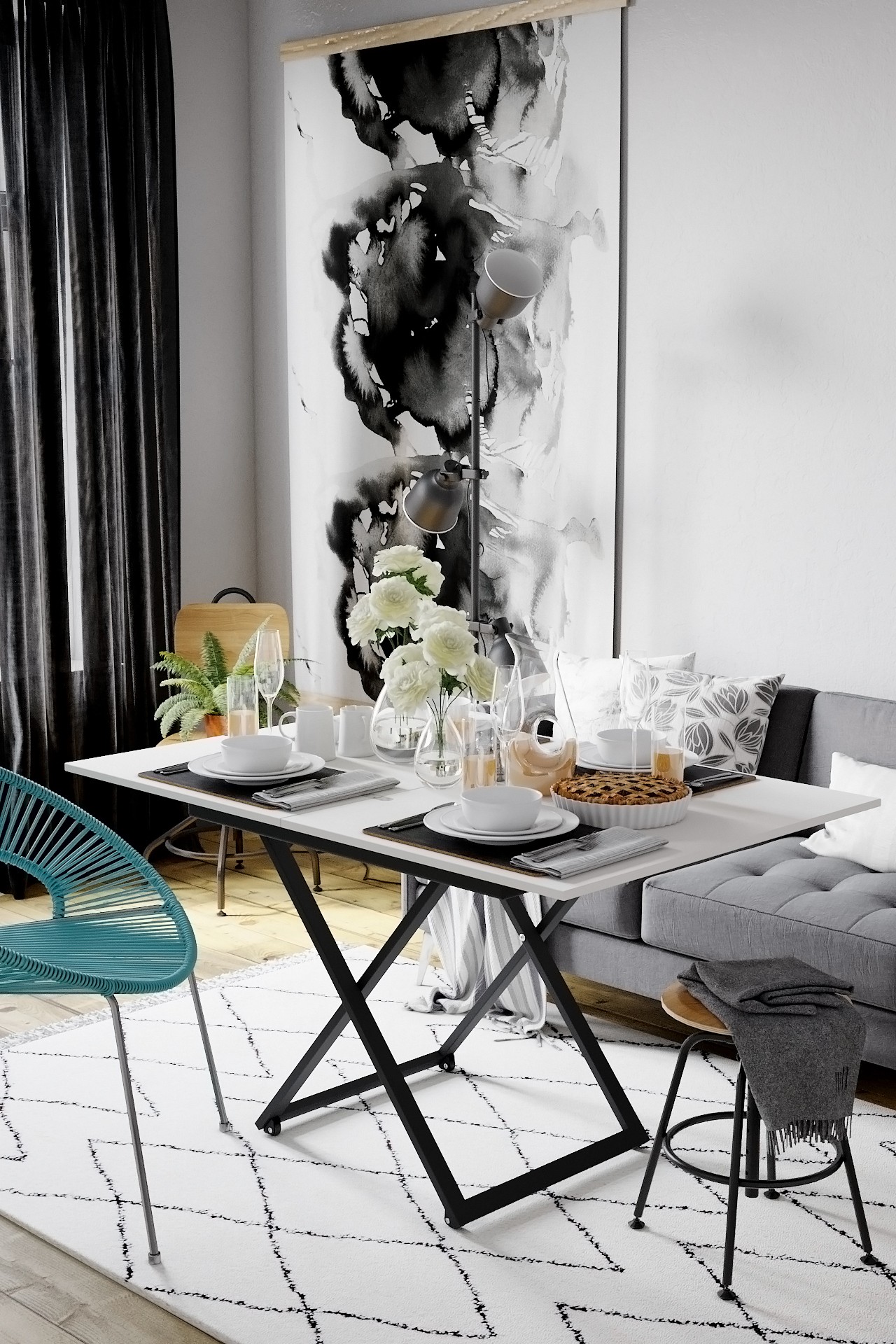 Стол-трансформер Генри