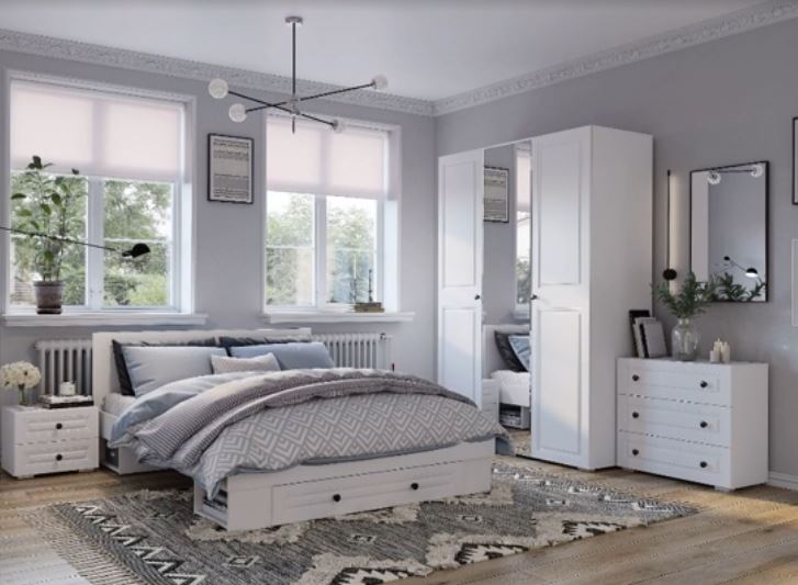 Кровать Софт с ящиком КР-16 160x200