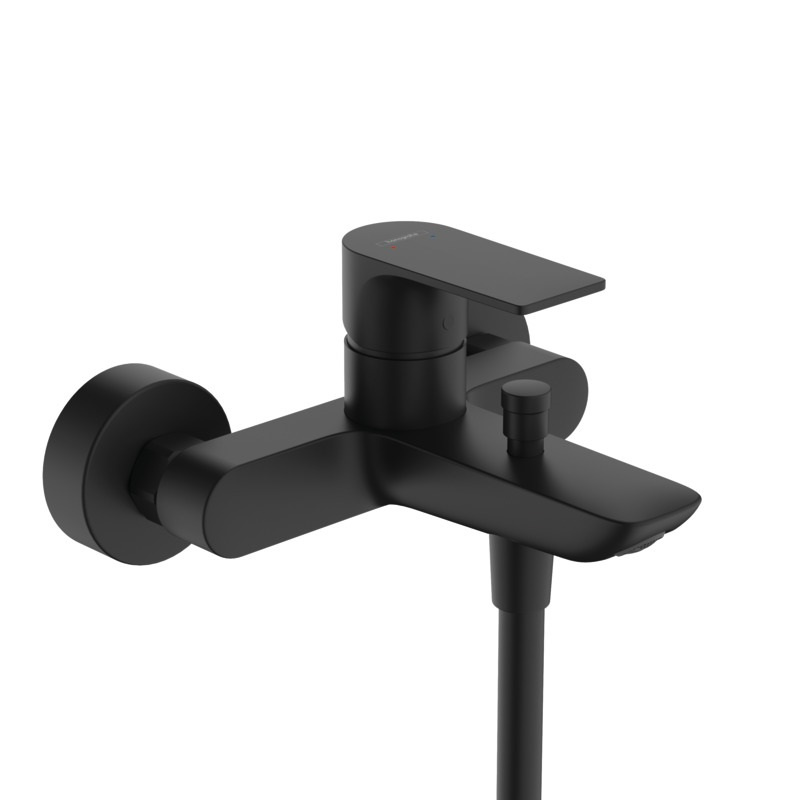 72450670 HG Rebris E смеситель для ванны, матовый черный