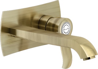 SI98198/1BR SOFI смеситель для раковины 200 мм (внешняя часть), бронза