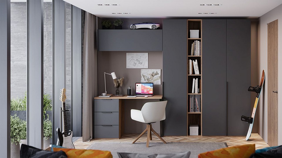 Полка навесная Порто ТД-393.15.11