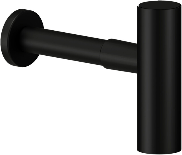 AV00107/10FLP сифон, глянцевый черный
