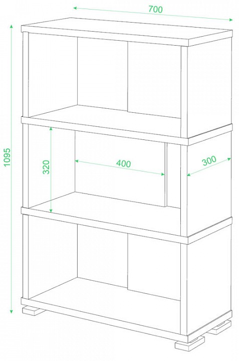 Стеллаж СБ-10/3