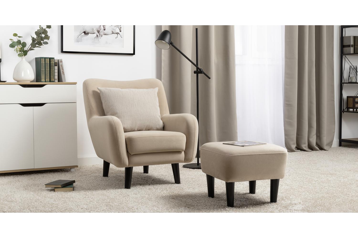 Кресло Дакота Бежевое