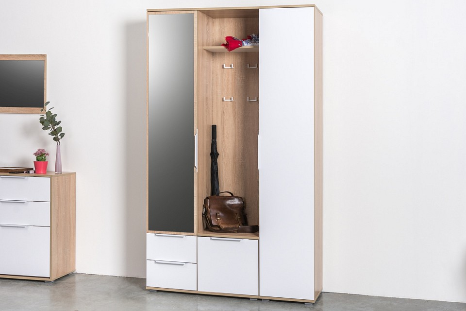 Стенка для прихожей Куба 10.14