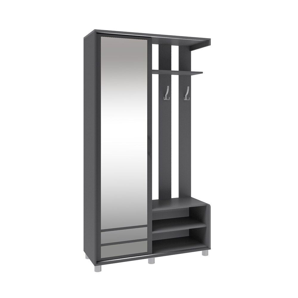 Прихожая Ларго-2, Графит серый