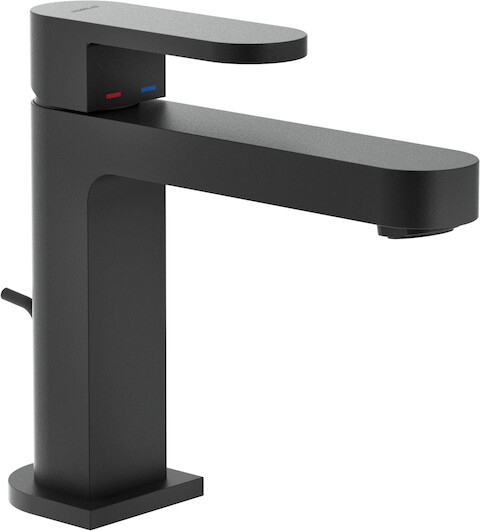 UP94118/1BM UP смеситель для раковины, матовый черный UP94118/1BM UP смеситель для раковины, матовый черный