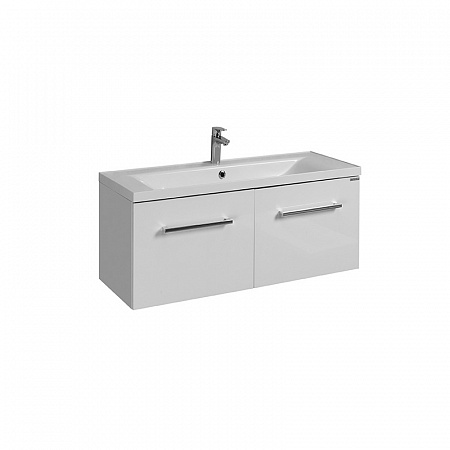 1A1280K4MA010 Набор: 1A128001MA010 Тумба-умывальник Мадрид 100 М 2 ящика / 1A723031AG010 Раковина Айрис 100