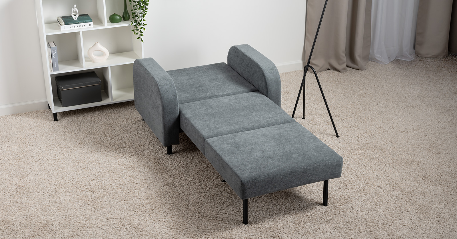 Кресло-кровать Киото ТД 783, Темно-серый