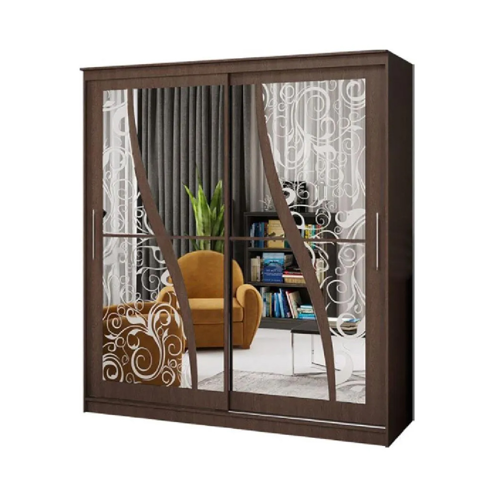 Шкаф-купе Элегант №2 2,0 м, Венге Шкаф-купе Элегант №2 2,0 м, Венге