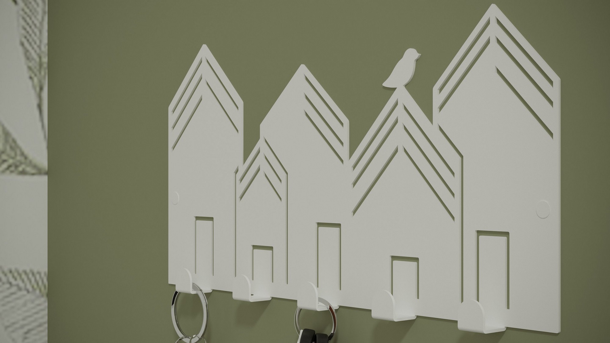 Вешалка настенная Хигс ДМ01