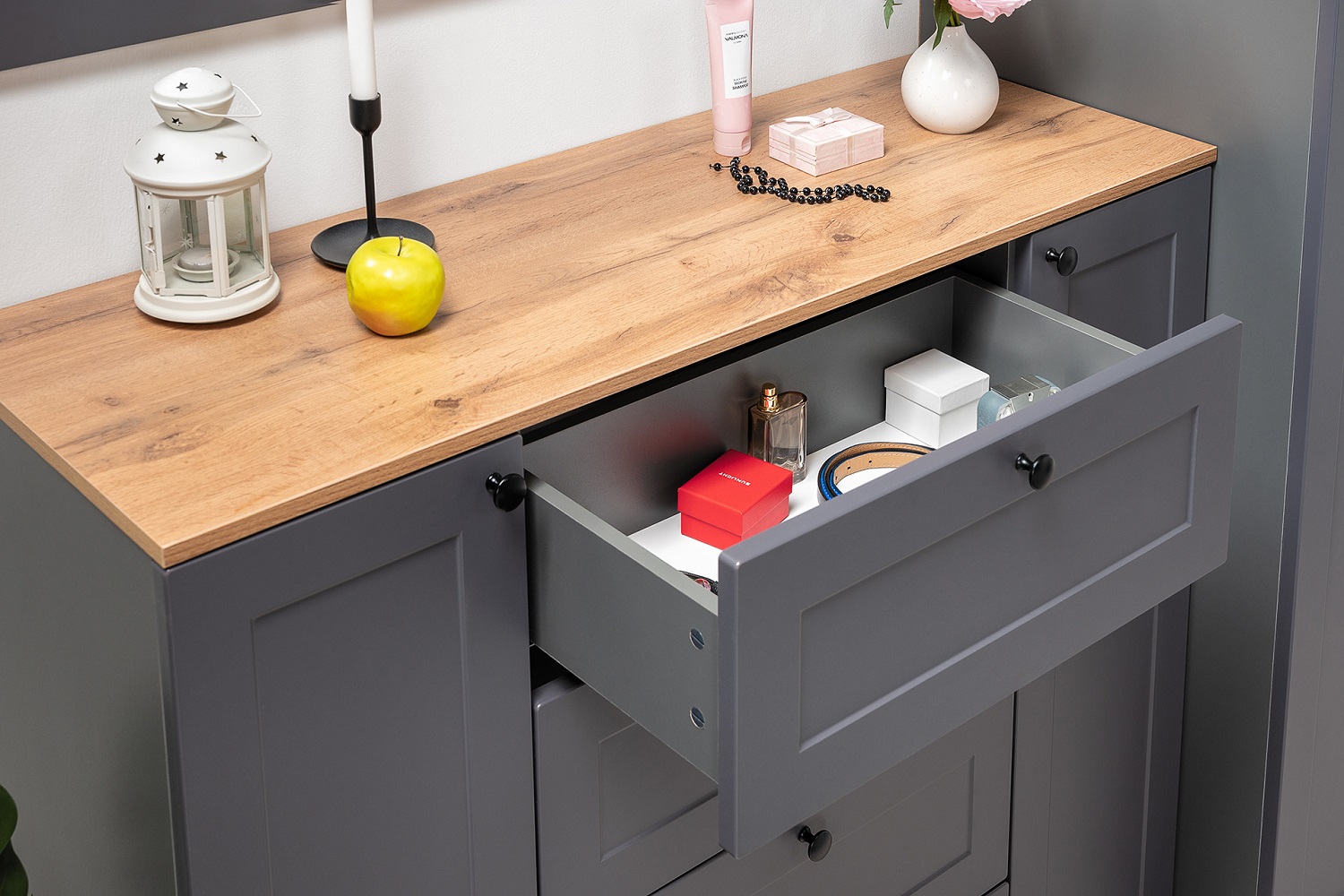 Комод Остин 16.221, Графит