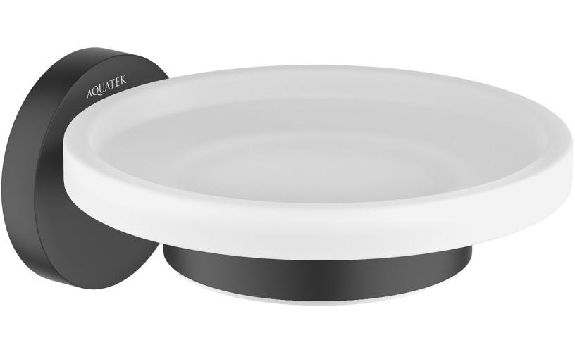 AQ4103MB ЕВРОПА мыльница, матовый черный