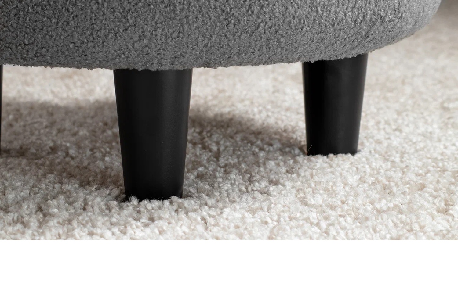 Пуф Шон Серый