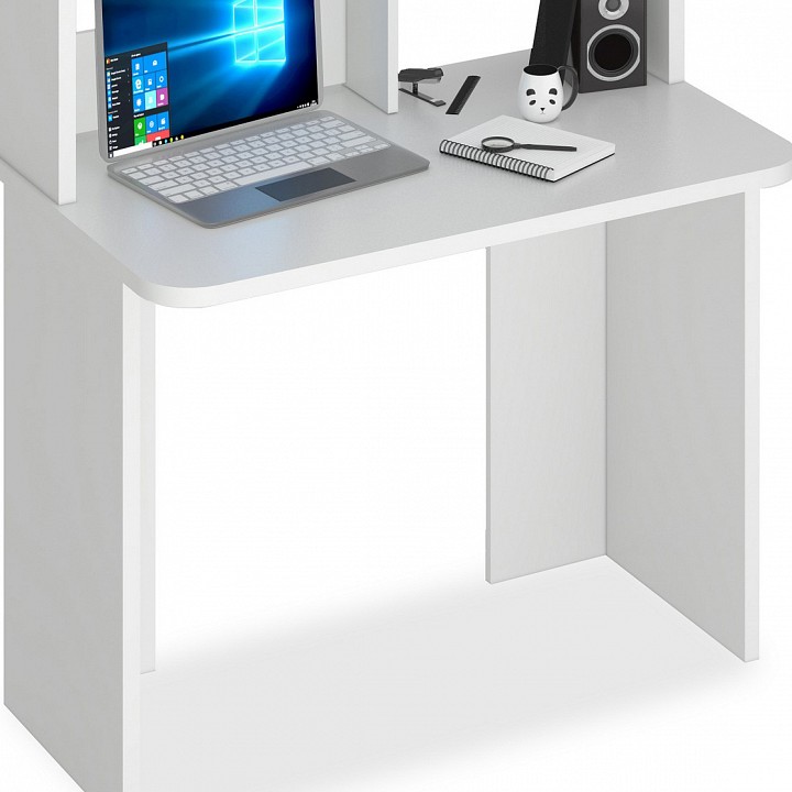 Стол компьютерный Домино Lite СКЛ-Прям100Р+НКЛ-100