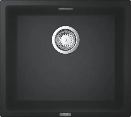 31653AP0 K700U Мойка с одной чашей, 457 x 406 мм, черный гранит (6шт.-пал.)