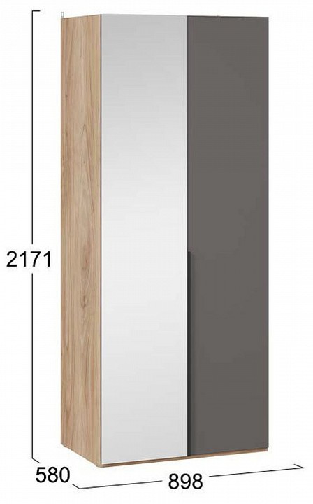 Шкаф платяной Порто СМ-393.07.005