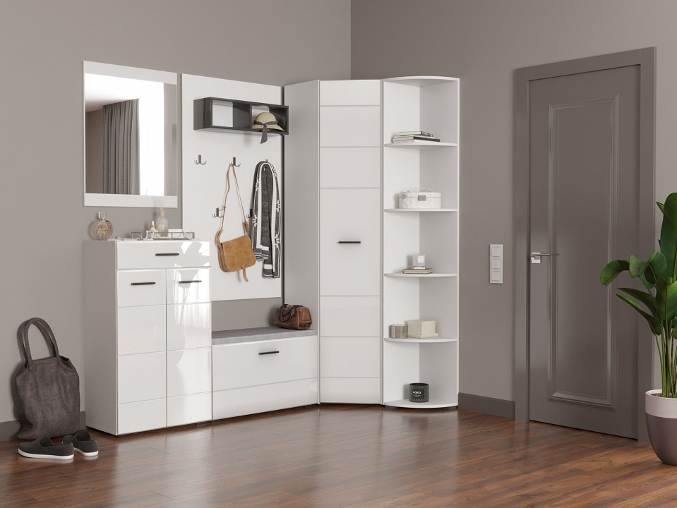 Вешалка-полка Gloss