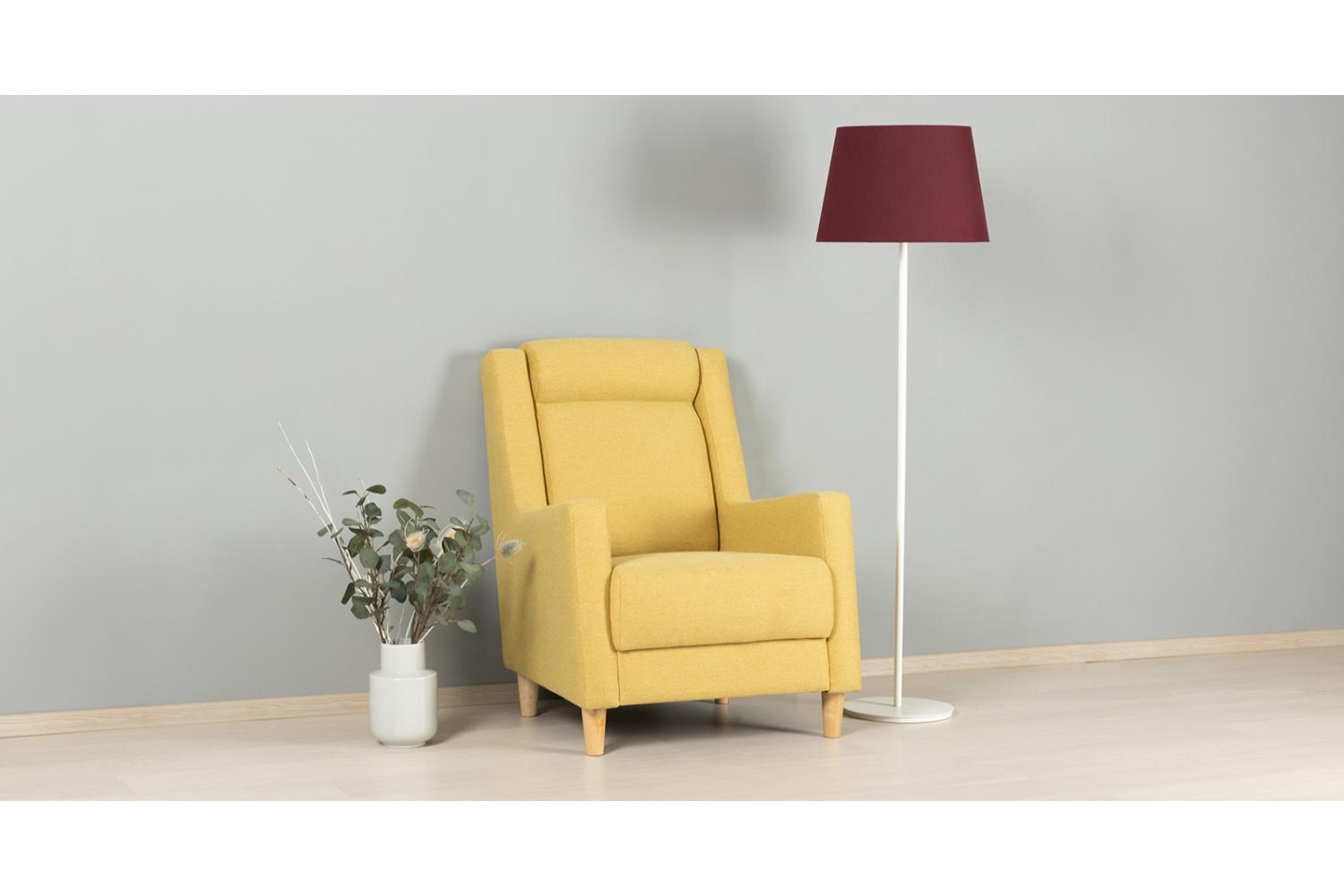 Кресло Дилан Желтое