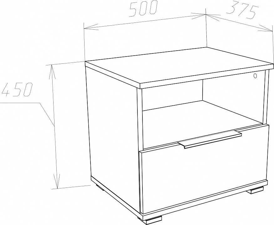 Тумбочка Венеция