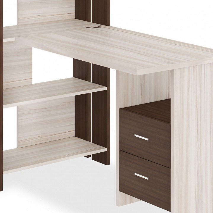 Стол компьютерный Домино Лайт СТЛ-ОВ+С100Прям+ТЯЛ