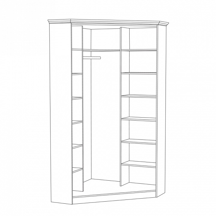 Шкаф платяной Ливерпуль 13.124 Шкаф платяной Ливерпуль 13.124