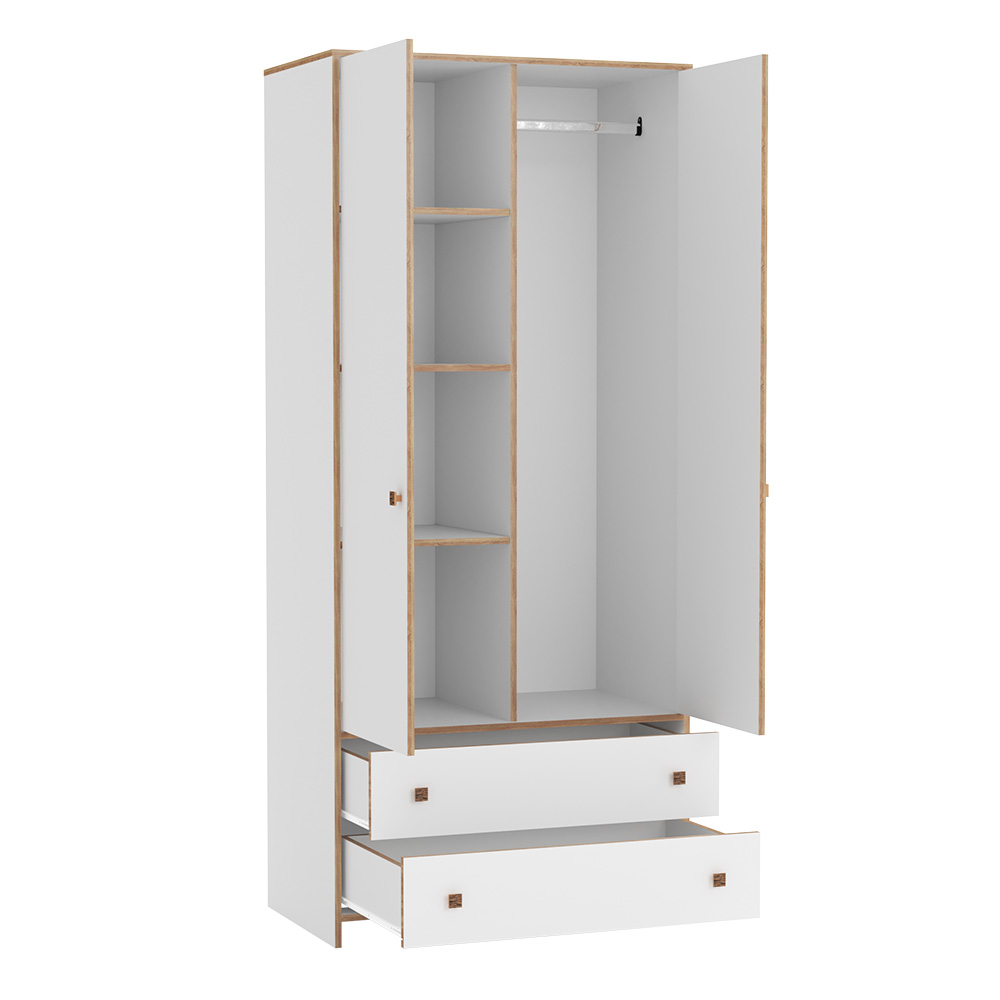 Шкаф для одежды Дакота 68.04, Белый