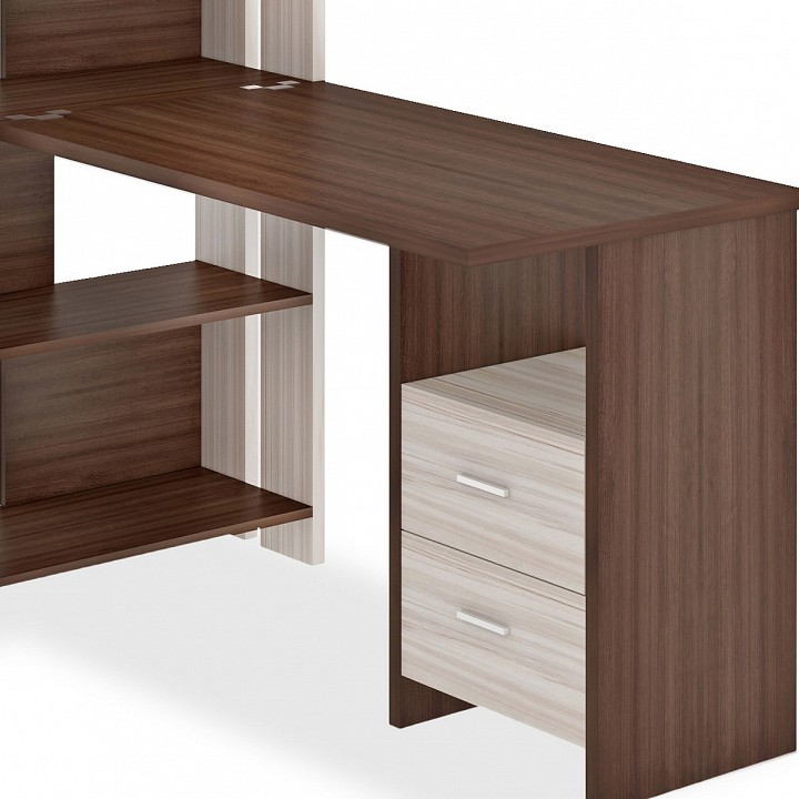 Стол компьютерный Домино Лайт СТЛ-ОВ+С120Прям+ТЯЛ Стол компьютерный Домино Лайт СТЛ-ОВ+С120Прям+ТЯЛ