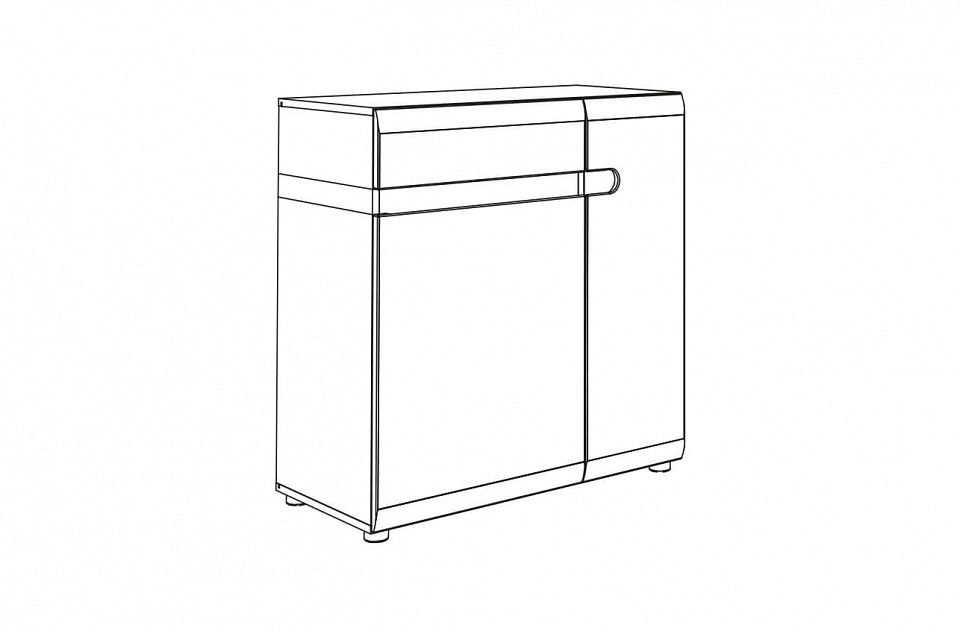 Тумба Linate 2D-1S/TYP 34