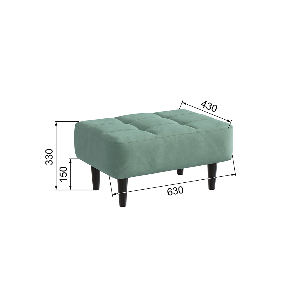 Пуф Корк, Мятный