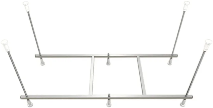 Сборный каркас к ванне Мия 120см (шпильки)