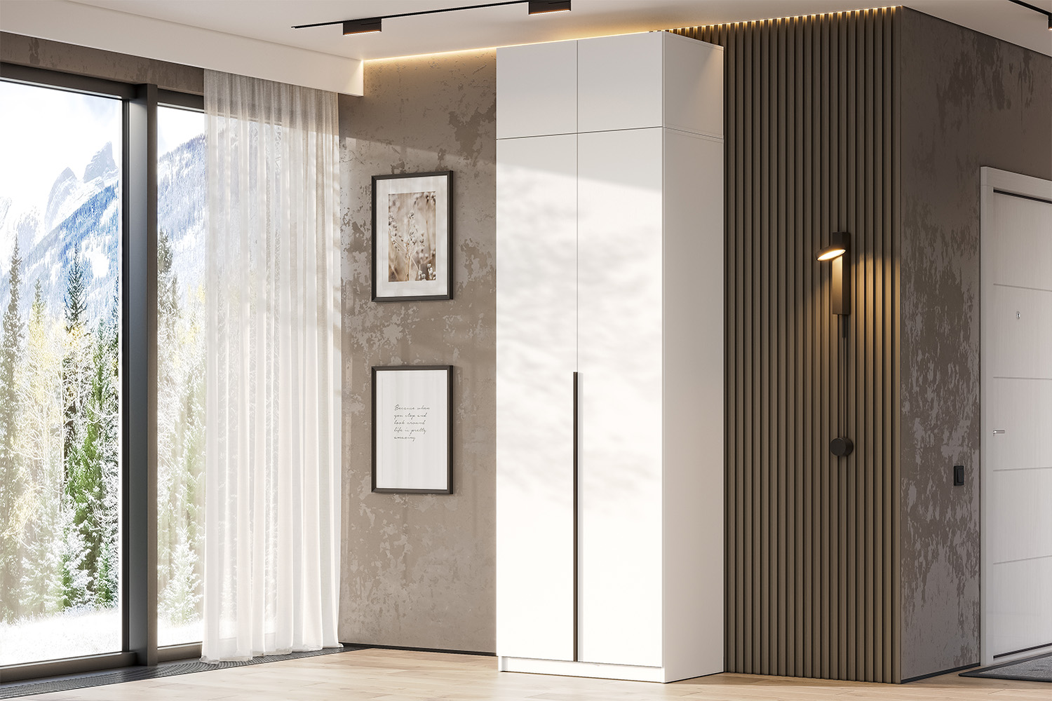 Антресоль для шкафа ШК 5 (800), Белый