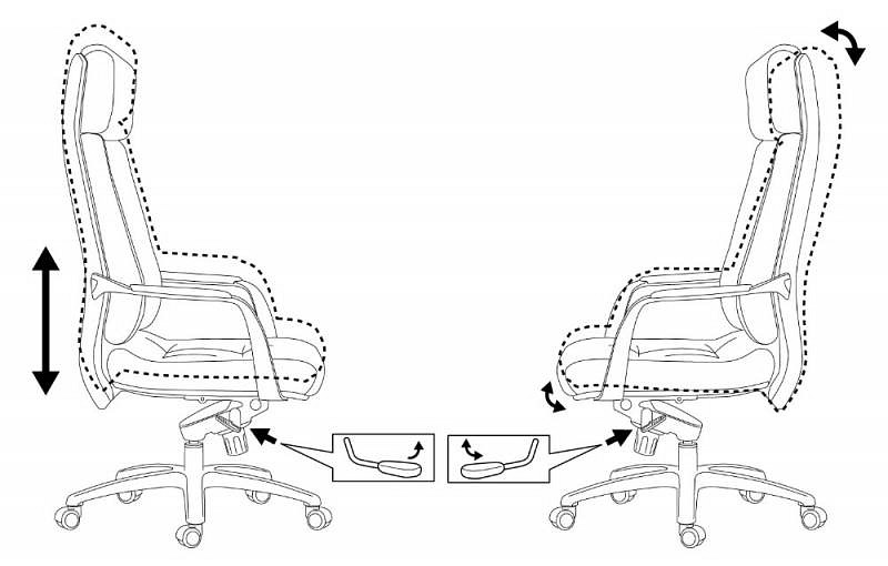 Кресло для руководителя _DAO/BROWN