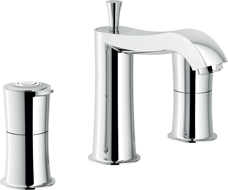 SI98211/1CR SOFI смеситель для раковины на 3 отверстия